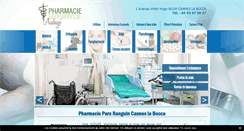 Desktop Screenshot of pharmacie-parc-ranguin.com